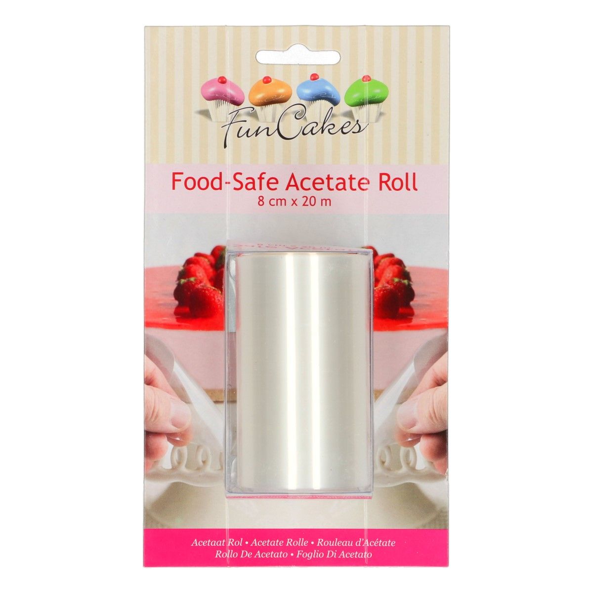 FC2120_0_eda2743349b12f322fd23d1e2c52bf60 Funcakes Torten-Randfolie - 8cm