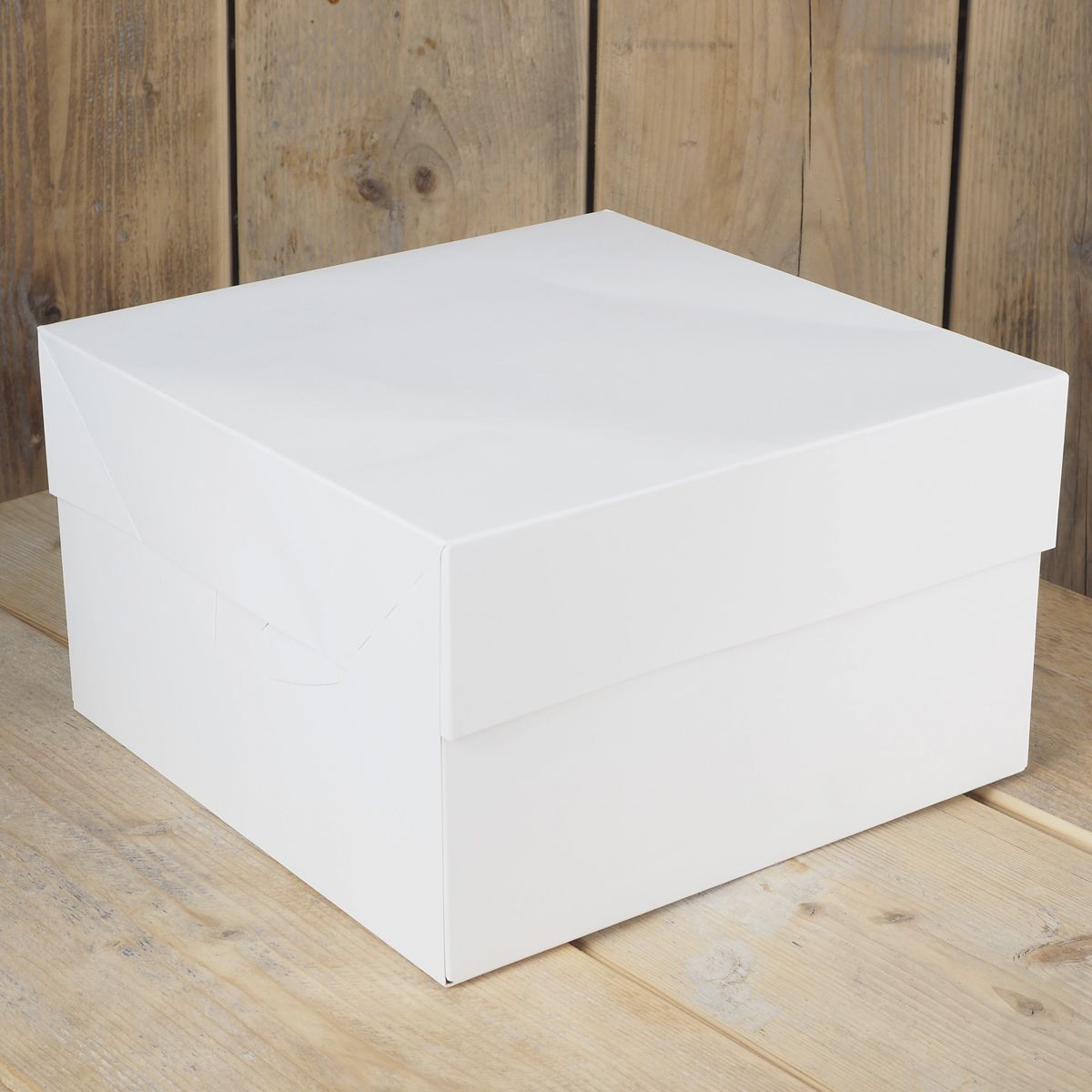 FC0909_0_c9a534e2b55a1f44f1b4fbc2f41cca80 Funcakes Cake Box Blanko 25 x 25 x 15cm
