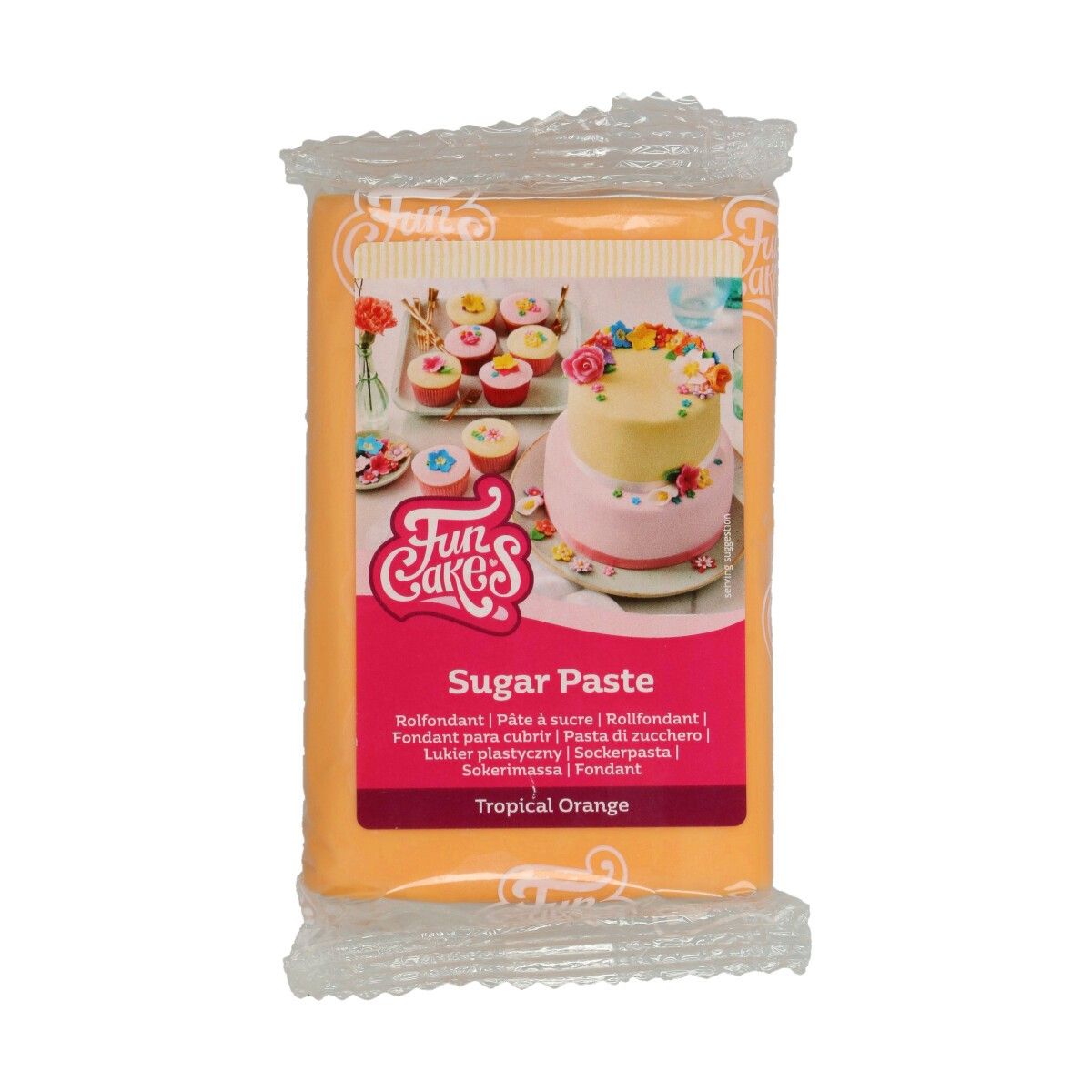 F20140_0_e03eff944b31670df96ffac8957d7240 FunCakes Rollfondant Tropical Orange 250g
