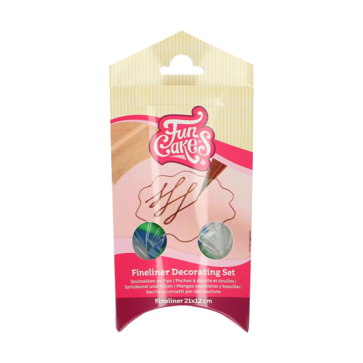 F85130_0_f7d4d60e7b53e548ac3ef791949dcdba FunCakes Fineliner - Spritztüten 10 Stück