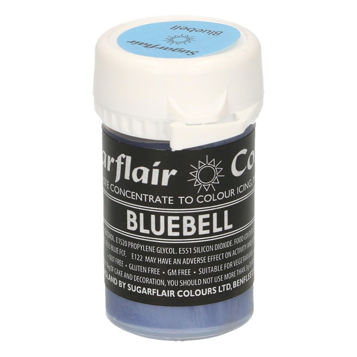 Sugarflair Pastel Colour Bluebell 25g