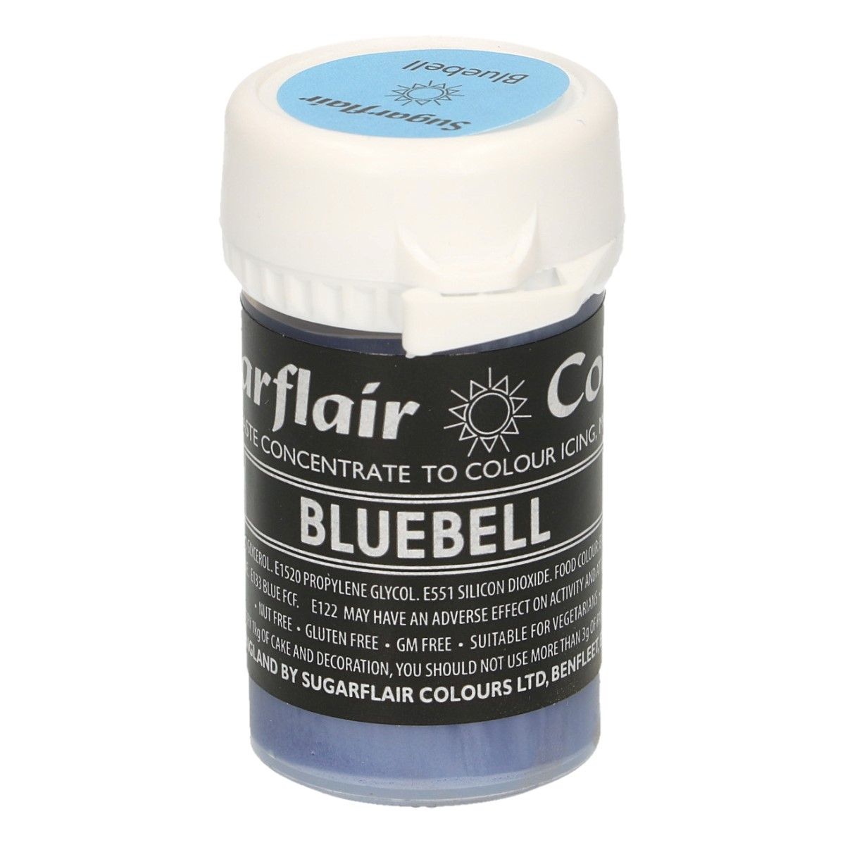 A321_0_29a02a3f799b3c5daaa555bf7ee0528e Sugarflair Pastel Colour Bluebell 25g