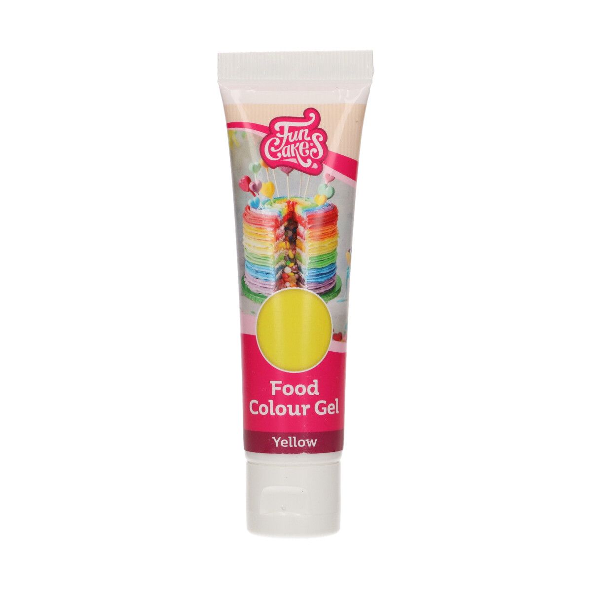 FunCakes Food Colour Gel 30g - Gelb -