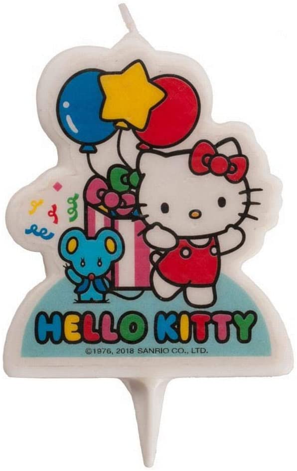 51DE-9wfmcL-_AC_SL1010_ DeKora Kerze - Hello Kitty -