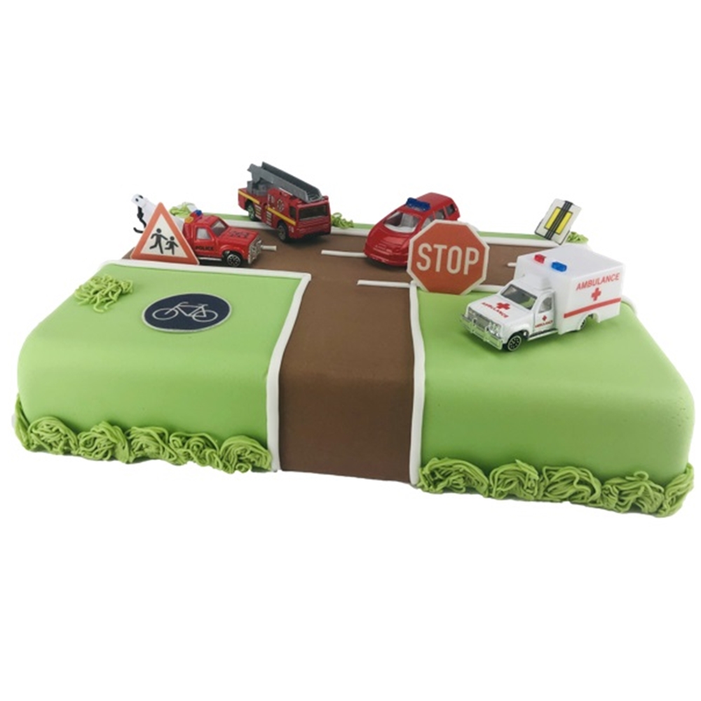 Tortendeko Rettungsfahrzeuge