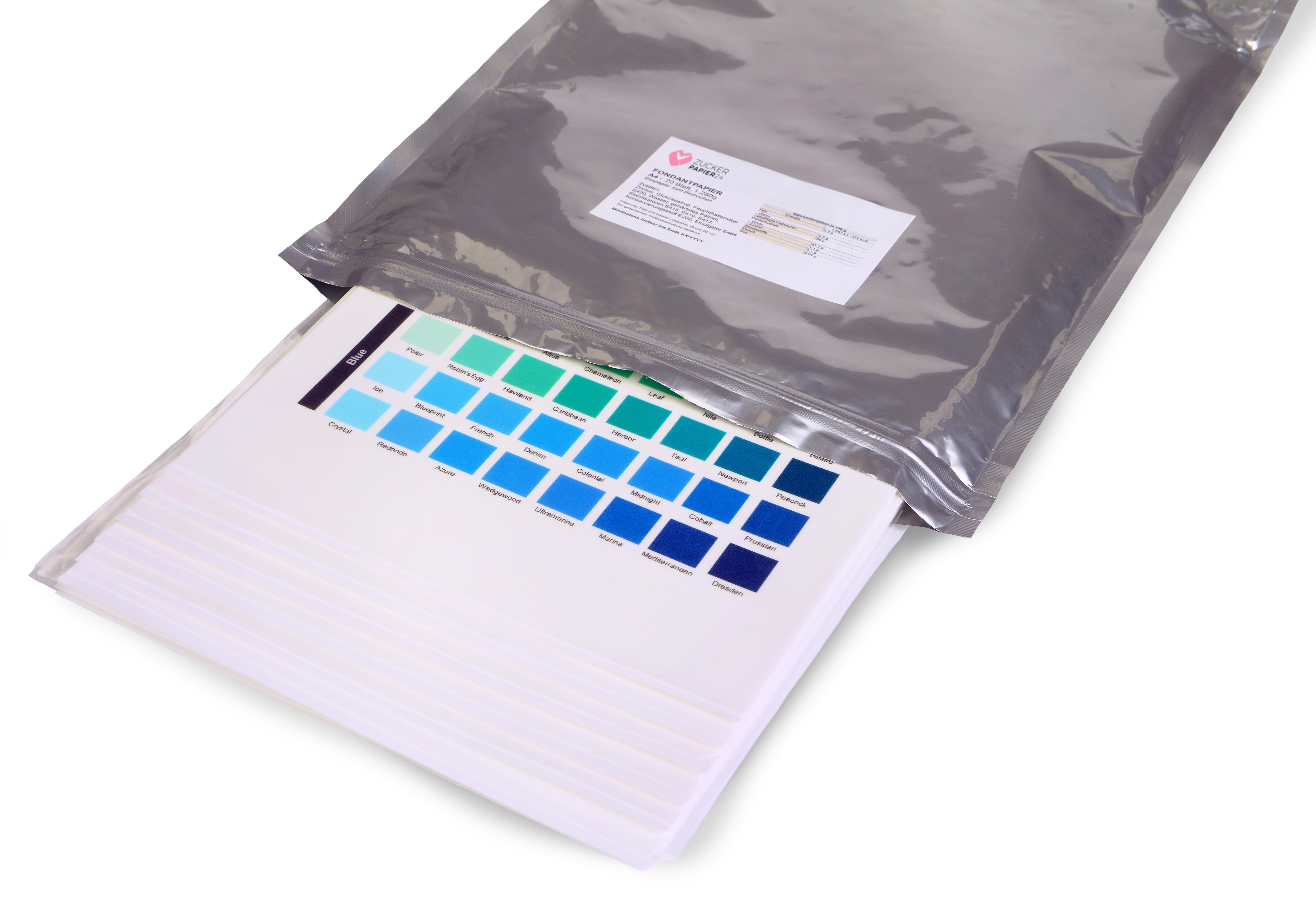 Fondantpapier (DIN A4 / 20 Blatt) Fondantpapier (DIN A4 / 20 Blatt)