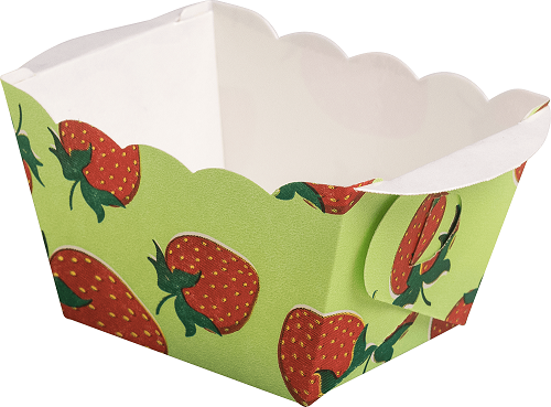 Mini Backform Erdbeere - 10 Stück