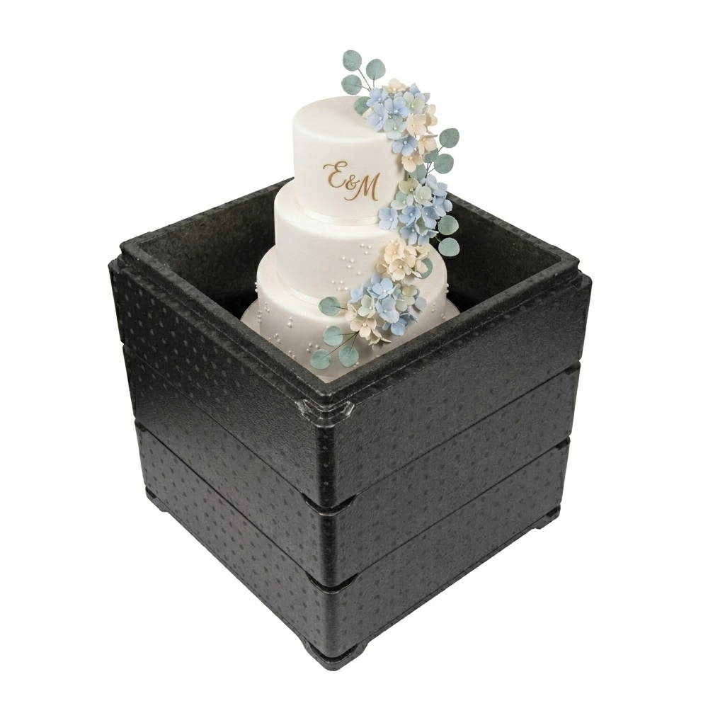 Thermobox | Isolierte Transportbox für Hochzeitstorten | L | 35 cm x 35 cm Thermobox | Isolierte Transportbox für Hochzeitstorten | L | 35 cm x 35 cm
