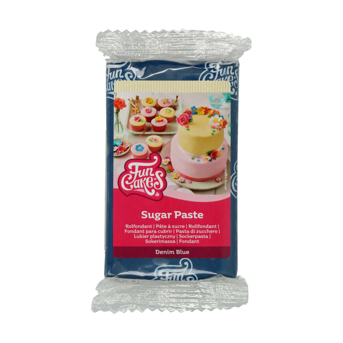 F20180_0_463fb214642239ef2178c6821122fee5 FunCakes Rollfondant Denim Blue 250g