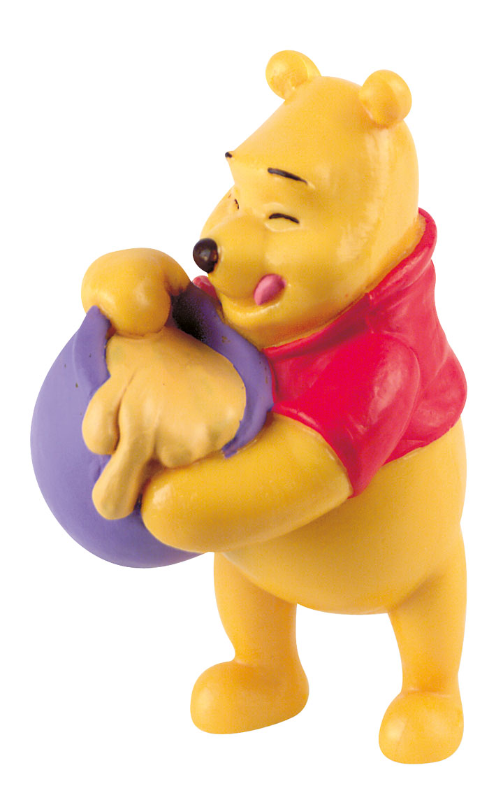Disney Figur - Winnie Puuh mit Honigtopf -