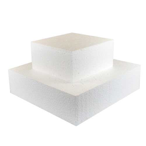 1254_09JXmnugOSg6zF Styropor Dummy, Quadrat 20 x 20 cm / 10cm hoch