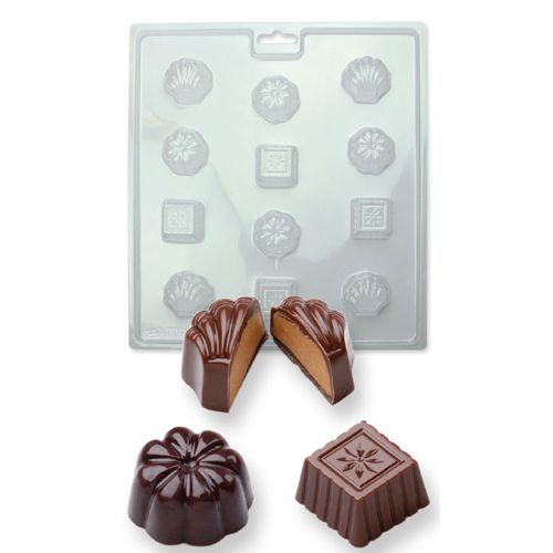 PME Candy & Chocolate Mold - Classic  Chocolates - 
