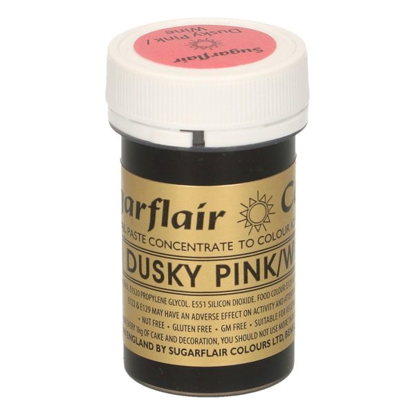 Sugarflair Paste Colour DUSKY PINK/WINE, 25gr.