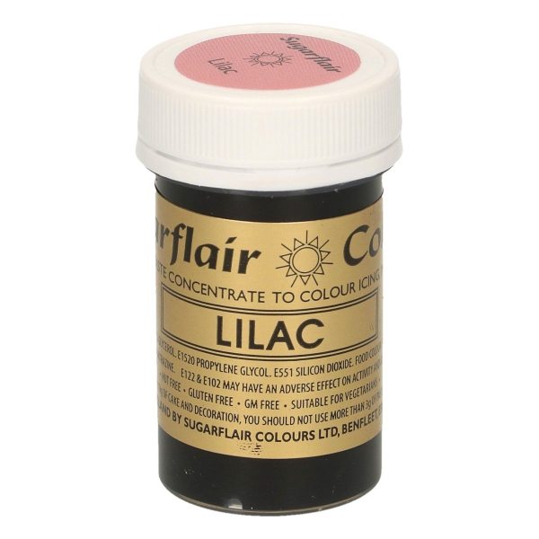 Sugarflair Paste Colour Lilac, 25 Gramm