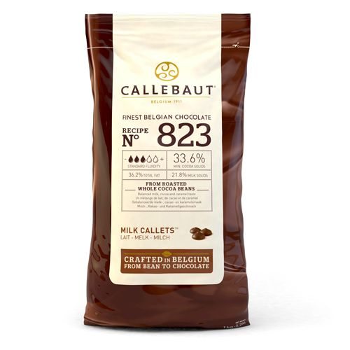 Callebaut Vollmilch Schokoladenkuvertüre 1kg