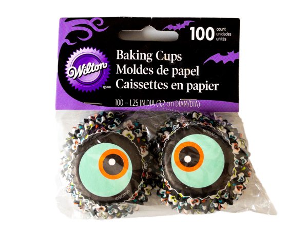 Wilton Mini Baking Cups Halloween 100 St.