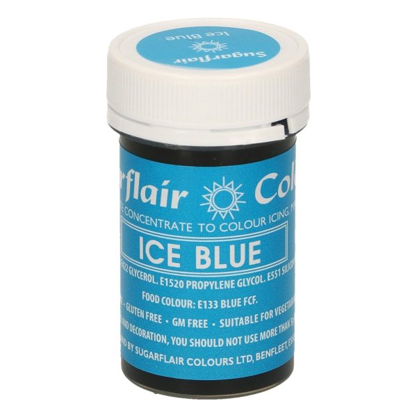 Sugarflair Paste Colour Ice Blue, 25g