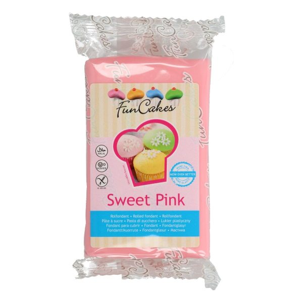 FunCakes Fondant -Sweet Pink- -250g-
