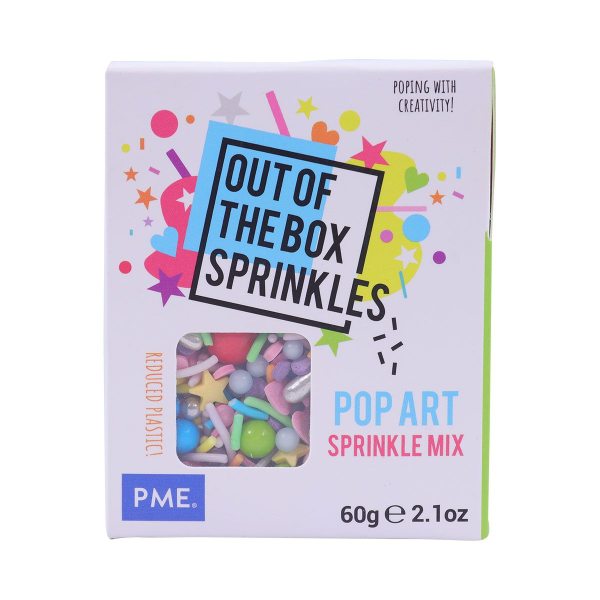 PME Out of the Box Sprinkles - Pop Art 60g