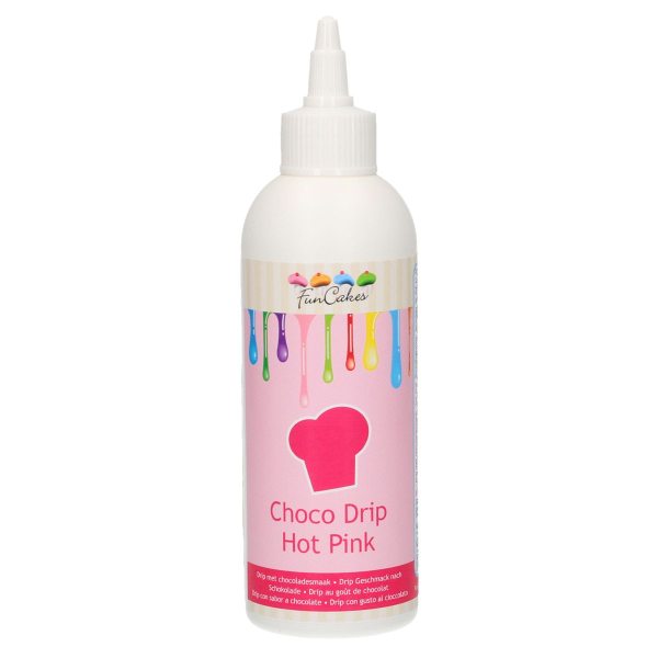FunCakes Choco Drip Hot Pink 180ml
